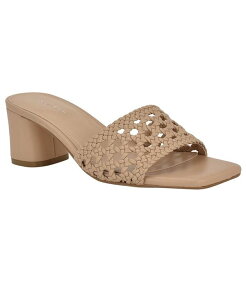 JoNC fB[X V[Y T_ Calvin Klein Women's Brianny Slip On Dress Sandals Light Natural