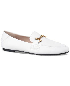 yz W[j xj[j fB[X pvX V[Y Women's Beckhamm Memory Foam Slip On Loafers White Leather