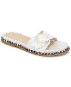 �P�l�X�R�[�� ���f�B�[�X �V���[�Y �T���_�� Kenneth Cole Reaction Women's Syrena Round Toe Flat Sandals Ecru �G�N����