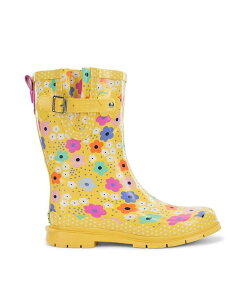 yz EGX^`[t fB[X u[cECu[c V[Y Daisy Delight Mid Rain Boot Yellow