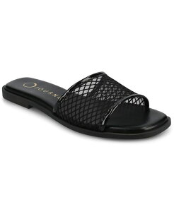 yz Wl RNV fB[X T_ V[Y Women's Breckley Slip-On Flat Sandals Black
