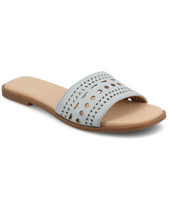 Wl RNV fB[X V[Y T_ Journee Collection Women's Brodie Slip-On Flat Sandals Blue u[