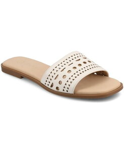 Wl RNV fB[X V[Y T_ Journee Collection Women's Brodie Slip-On Flat Sandals Bone