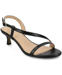 �W�����l �R���N�V���� ���f�B�[�X �V���[�Y �T���_�� Journee Collection Women's Jemry Crossover Strap Dress Sandals Black �u���b�N