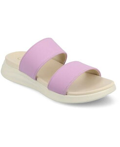 Wl RNV fB[X V[Y T_ Journee Collection Women's Janis Slip-On Wedge Sandals Lilac CbN