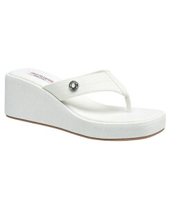 gD[W fB[X V[Y T_ True Religion Latto Slip on Wedge Sandal White zCg