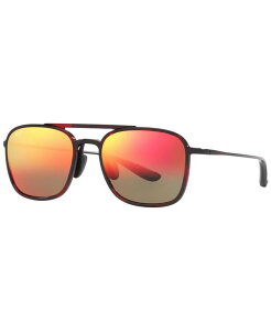 yz }ECW Y TOXEACEFA ANZT[ Unisex KEOKEA 55 Sunglasses MJ00068355-Z Tortoise Red