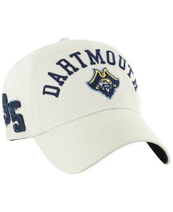 47 �u�����h �����Y �A�N�Z�T���[ �X�q '47 Brand Men's Cream Dartmouth Big Green Clubhouse Faber Clean Up Adjustable Hat Cream �N���[��