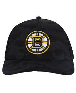 �A�����J���j�[�h�� �����Y �A�N�Z�T���[ �X�q American Needle Men's Black Boston Bruins Valin Camo Super Tech Vented Adjustable Hat Black �u���b�N