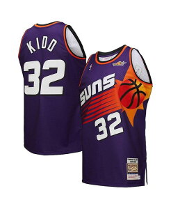 ~b`F&lX Y gbvX Vc W[W[ Mitchell & Ness Men's Jason Kidd Purple Phoenix Suns 2000 NBA All-Star Game Authentic Jersey Purple p[v