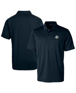Jb^[AhobN Y gbvX |Vc Cutter & Buck Men's Navy Miami Dolphins Prospect Textured Stretch Polo Navy lCr[