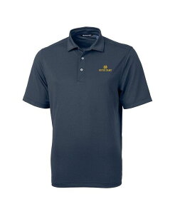 Jb^[AhobN Y gbvX |Vc Cutter & Buck Men's Navy Notre Dame Fighting Irish Virtue Eco Pique Polo Navy lCr[