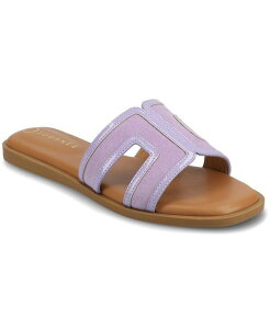 Wl RNV fB[X V[Y T_ Journee Collection Women's Primah H Band Slip On Flat Sandals Lilac CbN