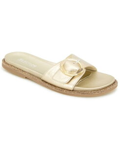 �P�l�X�R�[�� ���f�B�[�X �V���[�Y �T���_�� Kenneth Cole Reaction Women's Syrena Round Toe Flat Sandals Soft Gold �S�[���h