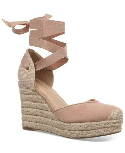 yz On 34th fB[X T_ V[Y Melindaa Espadrille Wedge Sandals Nude Micro