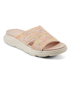 �C�[�W�[�X�s���b�g ���f�B�[�X �V���[�Y �T���_�� Easy Spirit Women's Amari Sporty Flat Slide Sandals Rainbow Confetti