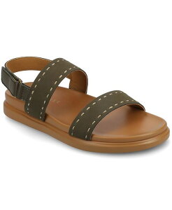 �W�����l �R���N�V���� ���f�B�[�X �V���[�Y �T���_�� Journee Collection Women's Milie Multi Strap Wedge Sandals Olive �I���[�u