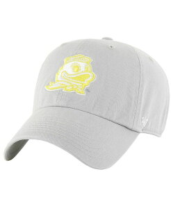 47 uh Y ANZT[ Xq '47 Brand Men's Gray Oregon Ducks Clean Up Adjustable Hat Gray O[