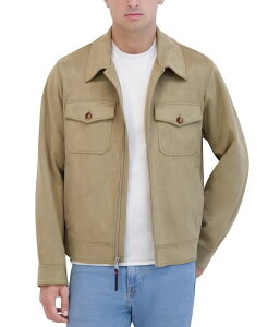 o[gOn Y AE^[ WPbgEu] XG[h WPbg Robert Graham Men's Faux Suede Field Jacket Tan ^