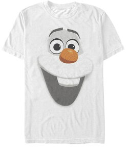 �t�B�t�X�T�� �����Y �g�b�v�X T�V���c Fifth Sun Disney Men's Frozen Olaf Big Face Costume Short Sleeve T-Shirt Short Sleeve T-Shirt White �z���C�g