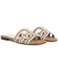 TGf} fB[X V[Y T_ Sam Edelman Women's Bay Slip-On Flat Sandals Natural