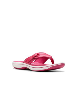 yz N[NX fB[X T_ V[Y Cloudsteppers Women's Breeze Reyna H Slip-On Sandals Raspberry
