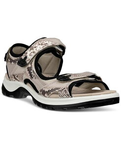 GR[ fB[X V[Y T_ pb`[N Ecco Women's Yucatan Patchwork Sandals Gravel Multi }`J[