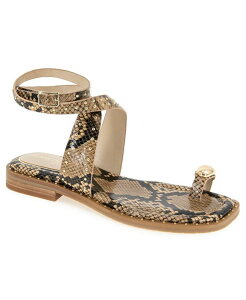 �P�l�X�R�[�� ���f�B�[�X �V���[�Y �T���_�� Kenneth Cole New York Women's Ravenn Square Toe Flat Sandals Sand Snake �T���h
