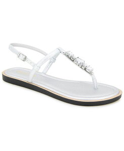 �P�l�X�R�[�� ���f�B�[�X �V���[�Y �T���_�� Kenneth Cole Reaction Women's Sera Almond Toe Flat Sandals Silver �V���o�[