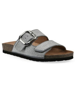 �z���C�g�}�E���e�� ���f�B�[�X �V���[�Y �T���_�� White Mountain Women's Granitas Round Toe Flat Sandals Blue Raspberry Suede �u���[