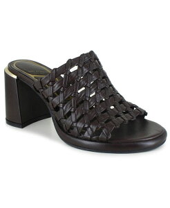 �P�l�X�R�[�� ���f�B�[�X �V���[�Y �T���_�� Kenneth Cole New York Women's Solara Round Toe Sandals Dark Brown Leather �u���E��