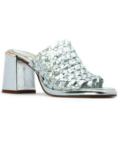 �P�l�X�R�[�� ���f�B�[�X �V���[�Y �T���_�� Kenneth Cole New York Women's Solara Round Toe Sandals Silver Leather �V���o�[