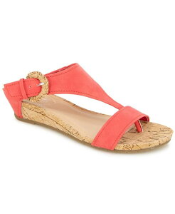 �P�l�X�R�[�� ���f�B�[�X �V���[�Y �T���_�� Kenneth Cole Reaction Women's Great Buckle Wedge Sandals Geranium