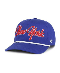 47 �u�����h �����Y �A�N�Z�T���[ �X�q '47 Brand Men's Royal New York Giants Overhand Hitch Adjustable Hat Royal