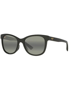 yz }ECW Y TOXEACEFA ANZT[ Women's Kiopaa Polarized Sunglasses MJ000787 Black Shiny