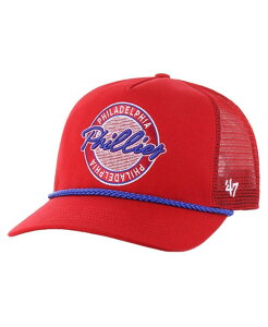 47 �u�����h �����Y �A�N�Z�T���[ �X�q '47 Brand Men's Red Philadelphia Phillies Promenade Hitch Adjustable Hat Red ���b�h