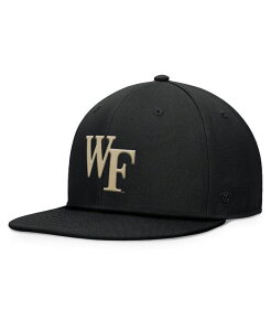 gbvIuU[h Y ANZT[ Xq Top of the World Men's Black Wake Forest Demon Deacons Fundamental Snapback Hat