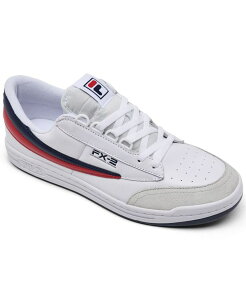 �t�B�� �����Y �V���[�Y �X�j�[�J�[ Fila Men's FX-2 Casual Sneakers from Finish Line White Navy �z���C�g