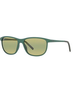 yz }ECW Y TOXEACEFA ANZT[ Unisex Lele Kawa Polarized Sunglasses MJ000608 Green Dark