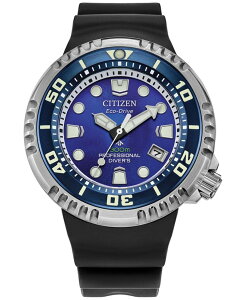 yz V`Y Y rv ANZT[ Men's Promaster Dive Black BENEBiOL PU Strap Watch 46mm Black
