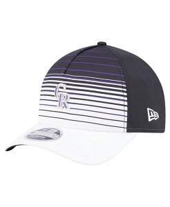 �j���[�G�� �����Y �A�N�Z�T���[ �X�q New Era Men's Black Colorado Rockies Gradient 9Forty M-Crown Adjustable Hat Black �u���b�N