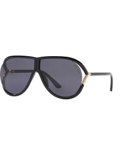 yz gEtH[h fB[X TOXEACEFA ANZT[ Unisex Large Sunglasses FT1197 TR001938 Black Shiny