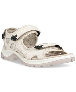 GR[ fB[X V[Y T_ U[ Ecco Women's Yucatan Nubuck Leather Sandals Limestone