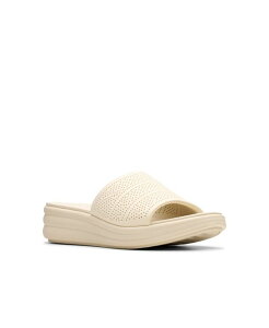 yz N[NX fB[X T_ V[Y Women's Cloudsteppers Drift Twist Slip-On Sandals Cream Synthetic