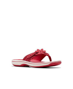 yz N[NX fB[X T_ V[Y Cloudsteppers Women's Breeze Opal H Slip-On Sandals Cherry Synthetic