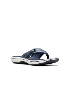 yz N[NX fB[X T_ V[Y Cloudsteppers Women's Breeze Reyna H Slip-On Sandals Navy Textile