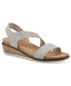 NtoCzCg}Ee fB[X V[Y T_ Cliffs by White Mountain Women's Tinnley Wedge Slip-On Sandals Ice Nubuck