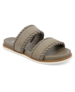 �~�A ���f�B�[�X �V���[�Y �T���_�� MIA Women's Vada Slide Round Toe Sandals Taupe �g�[�v