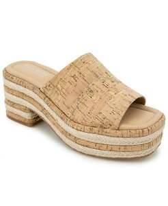 �P�l�X�R�[�� ���f�B�[�X �V���[�Y �T���_�� �v���b�g�t�H�[�� Kenneth Cole Reaction Women's Elissa Platform Dress Sandals Natural Cork