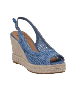 �W�[�V�[�V���[�Y ���f�B�[�X �V���[�Y �T���_�� GC Shoes Women's Amira Woven Espadrille Wedge Sandals Blue �u���[